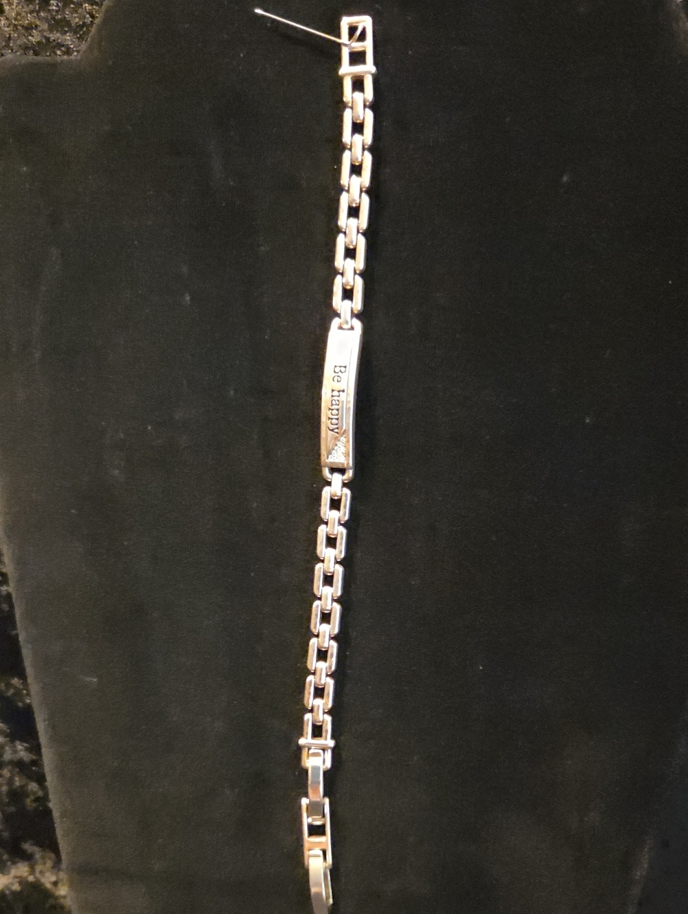 Brighton Jounrneys 'Be Happy' Link Bracelet